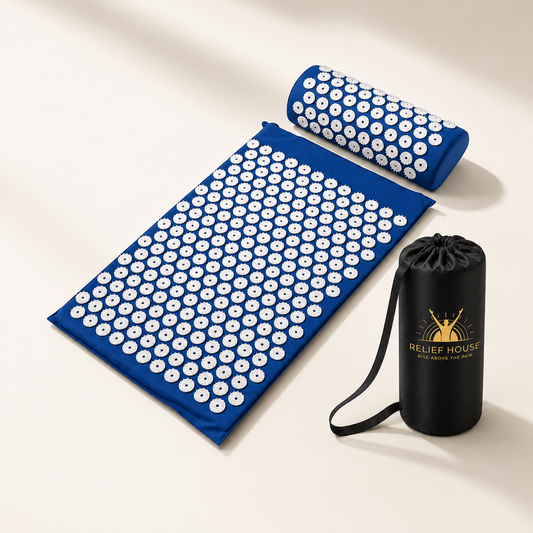 Relief House™ The Spine Reset (Acupressure Mat & Pillow Set)